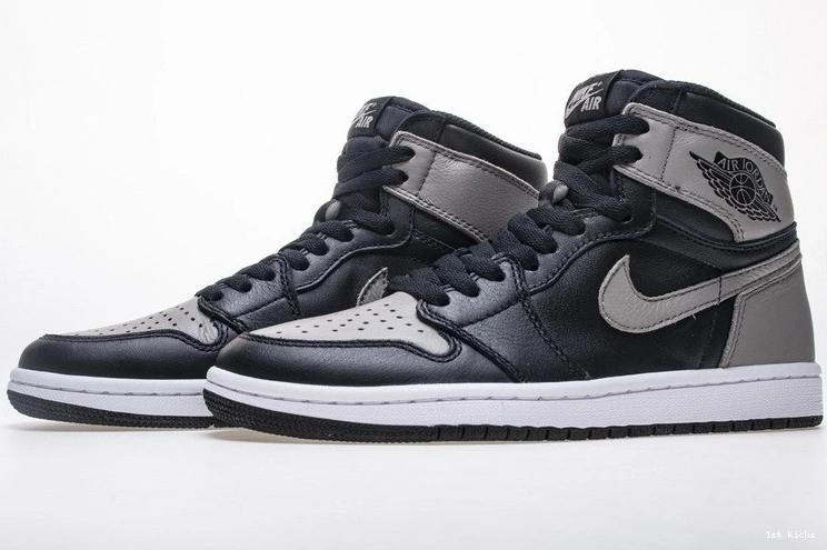 Gray OG  Retro High Air 1 Shadow Black Jordan 555088-013 1229